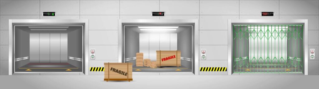 Goods Elevator View 1